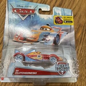 New Disney Pixar Cars Rip Clutchgoneski Ice Racers Mattel Official Diecast
